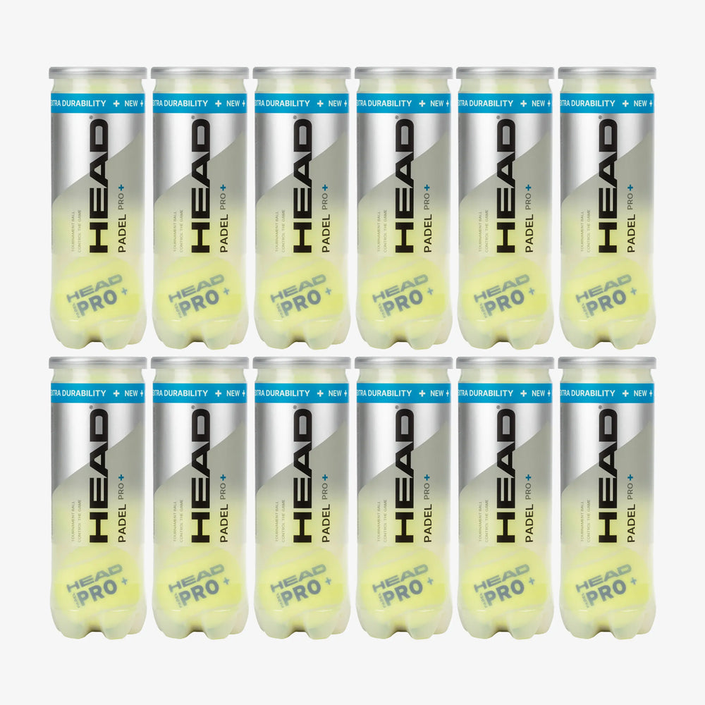 HEAD Pro+ Padel Balls (36 Balls)