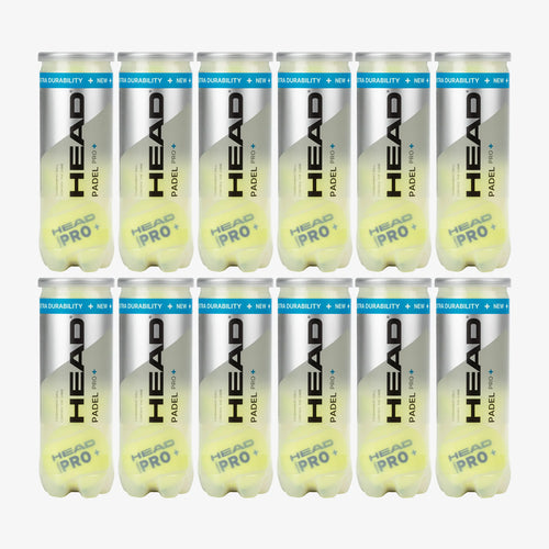 HEAD Pro+ Padel Balls (36 Balls)