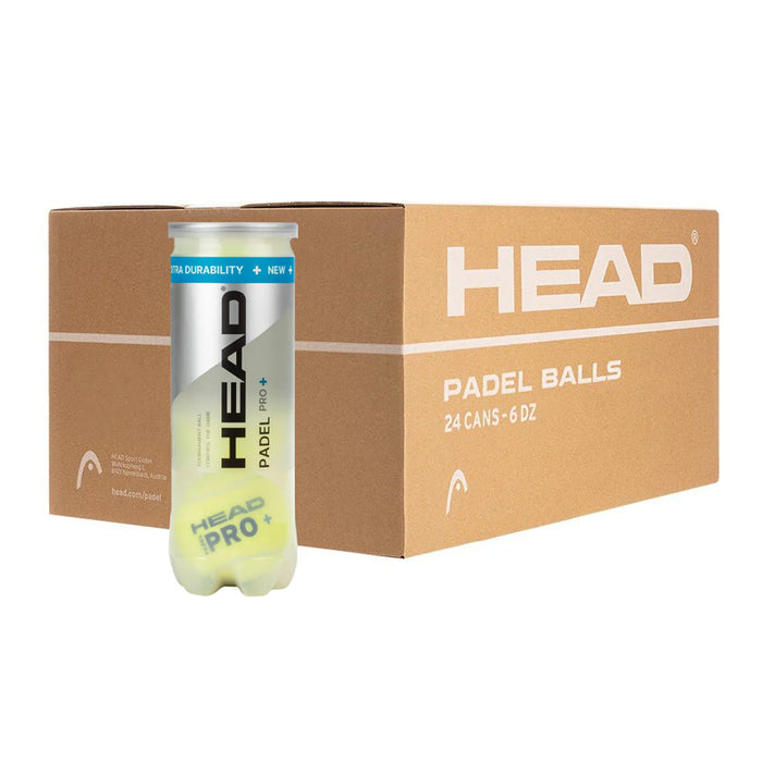 HEAD Pro+ Padel Balls (72 Balls) 1
