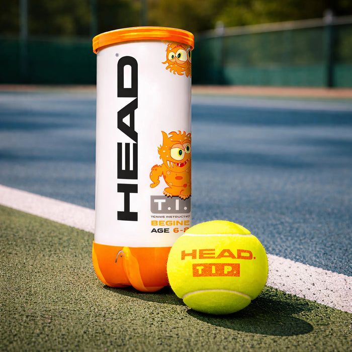 Head TIP 2 Orange Tennis Ball Can (3 Balls) 1