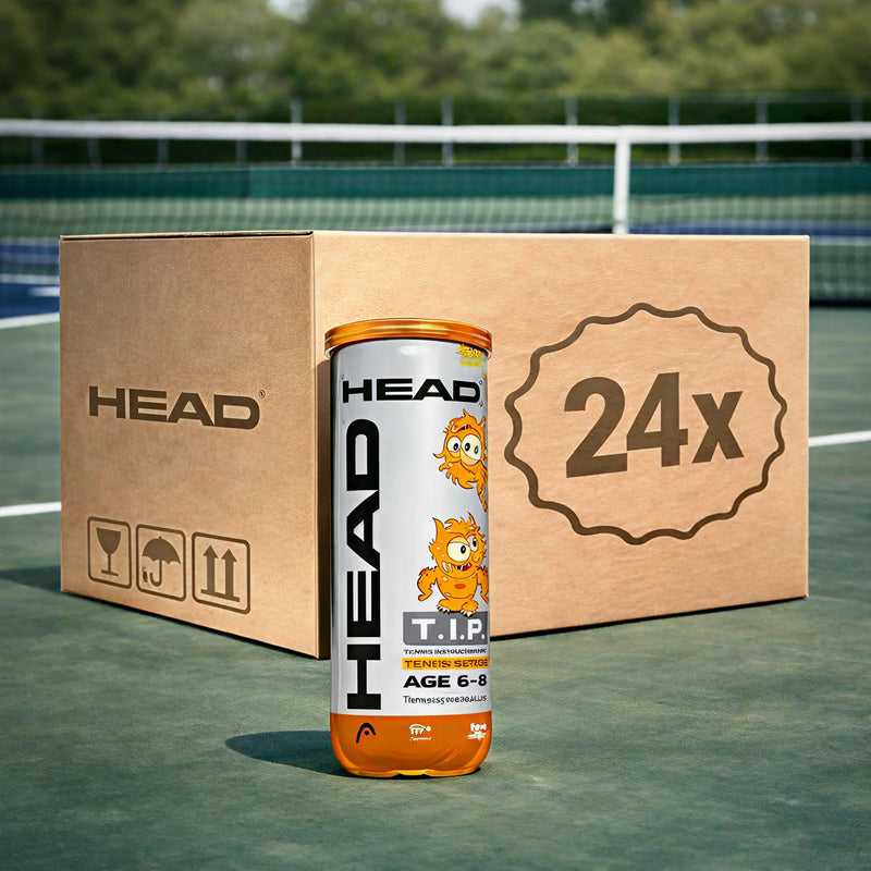 Head TIP 2 Orange Tennis Ball Carton (72 Balls) 1