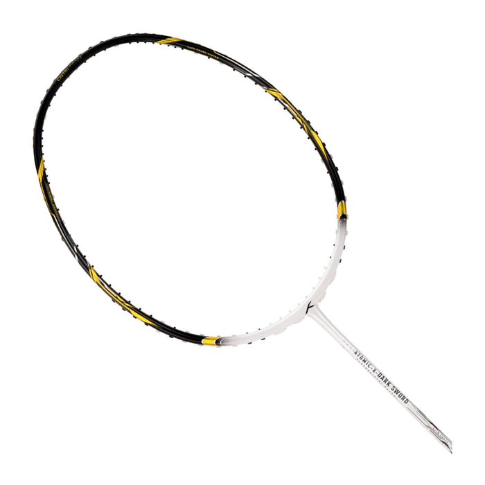 Hundred Atomic X Dark Sword Badminton Racket (White/Black) 2