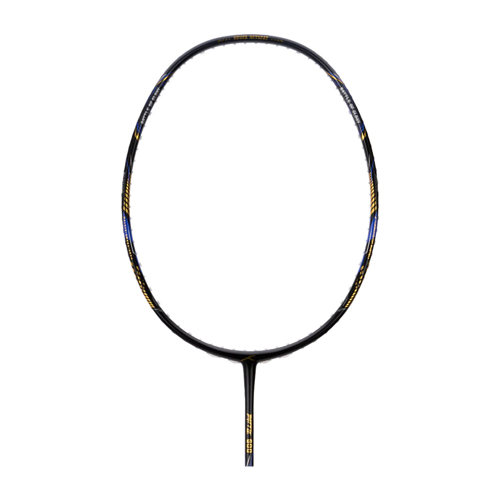 Hundred Battle 600 Badminton Racket (Black/Gold/Blue)
