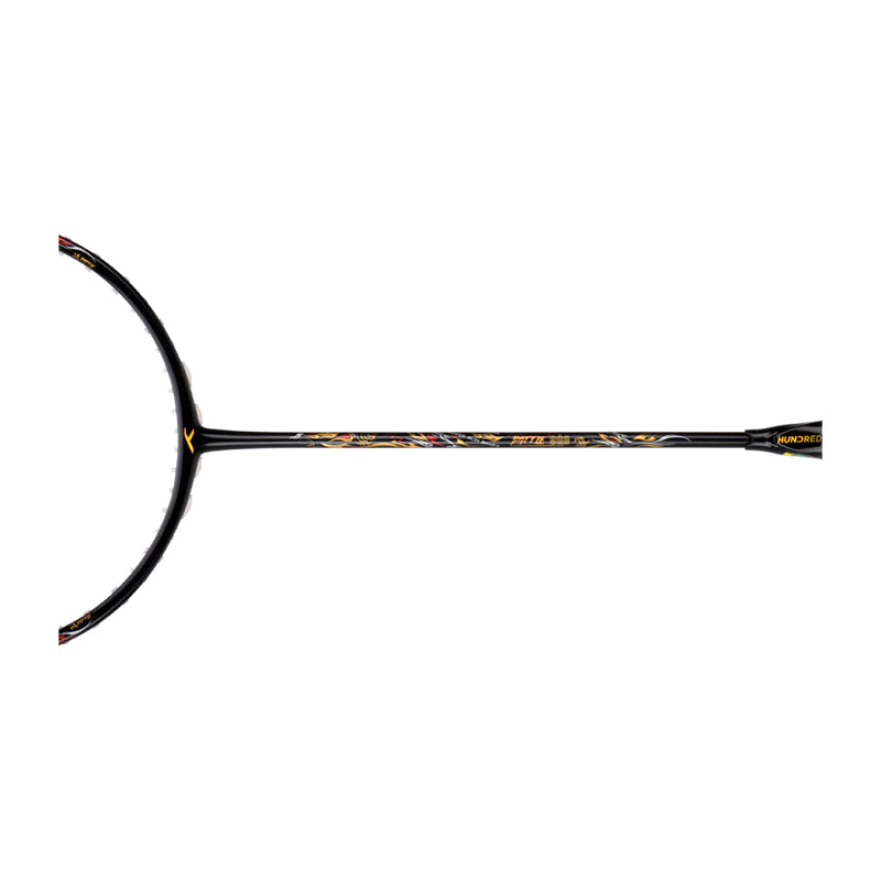 Hundred Battle 900 Badminton Racket - 4U (Black) 3