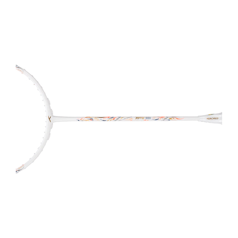 Hundred Battle 900 Badminton Racket - 4U (White) 3