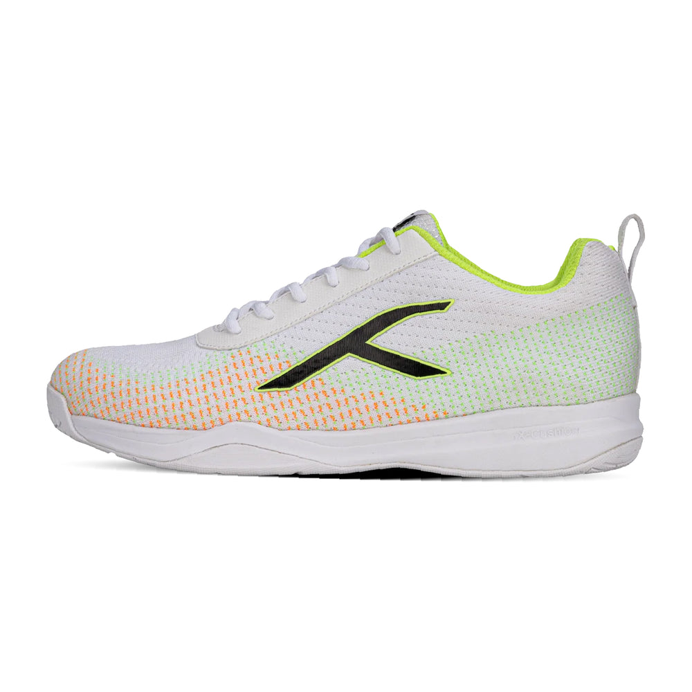 Hundred Blade Lite Badminton Shoes (White/Lime)