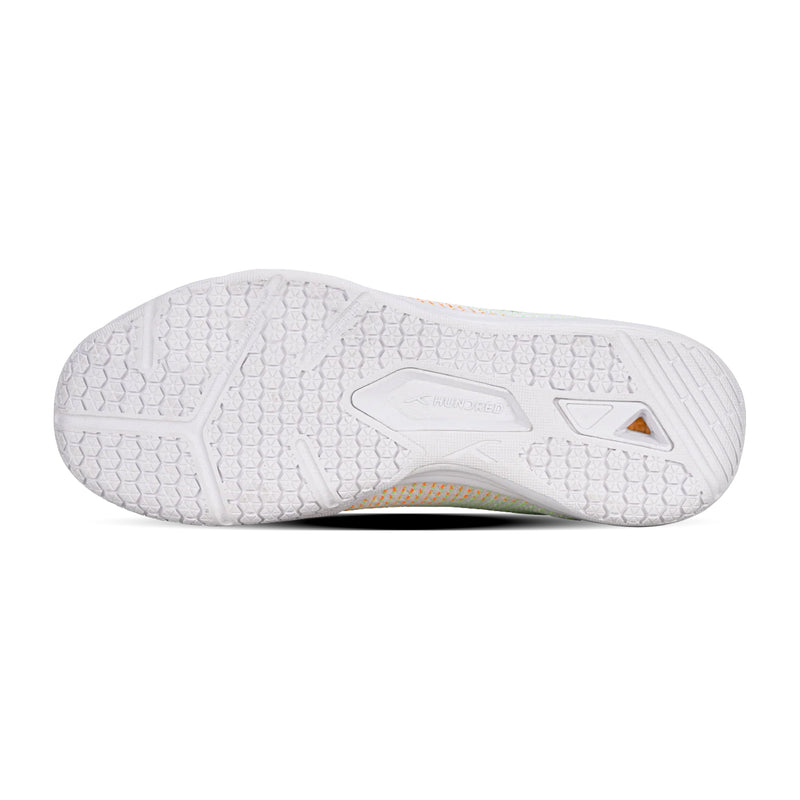 Hundred Blade Lite Badminton Shoes (White/Lime) 5