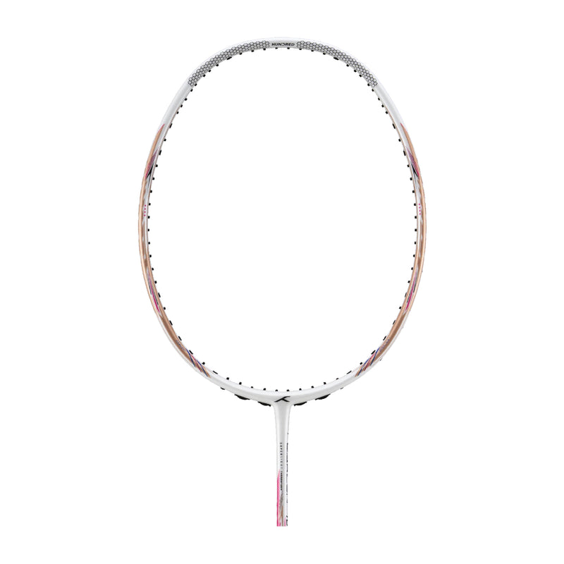 Hundred Flareon 100 Badminton Racket - 4U (Pearl White) 1