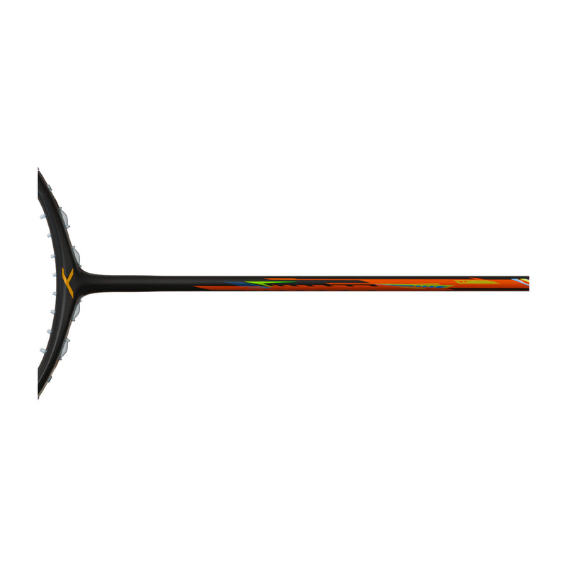 Hundred Flareon Typhoon Badminton Racket - 4U (Black/Lime) 3