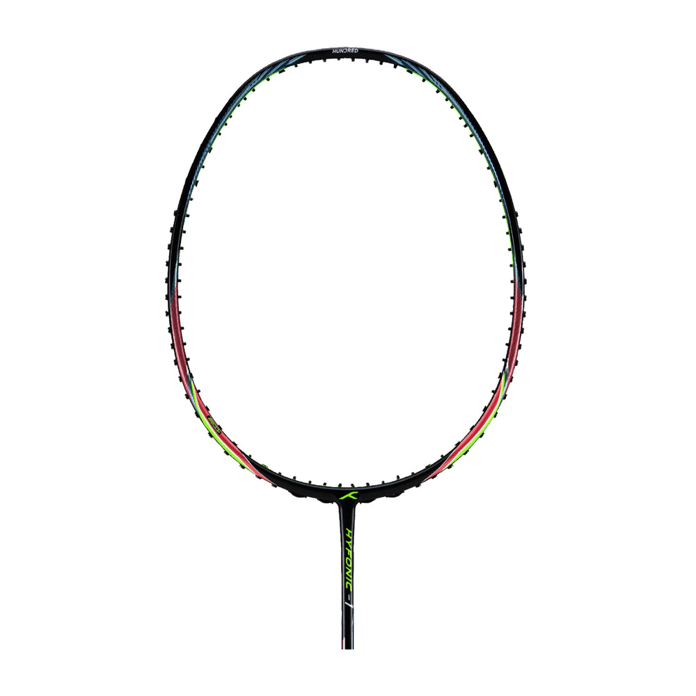Hundred Hyfonic 1 Badminton Racket - 5U (Black)