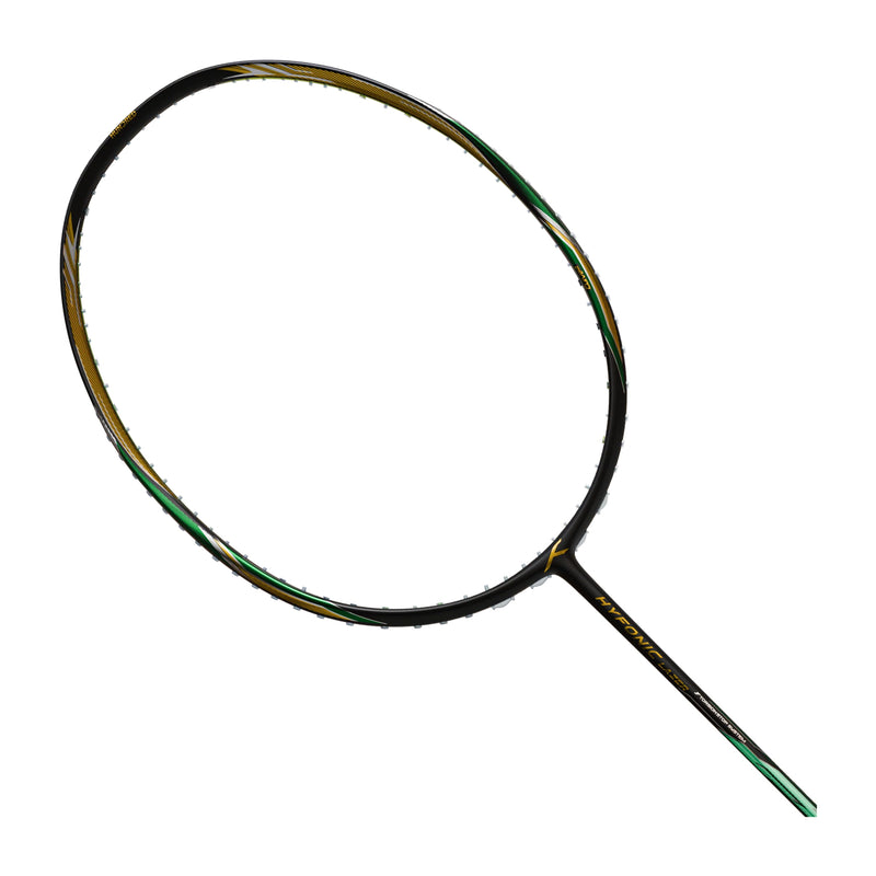 Hundred Hyfonic Lazer Badminton Racket - 4U (Black/Green) 2