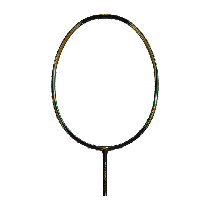 Hundred Hyfonic Lazer Badminton Racket - 4U (Black/Green) 1