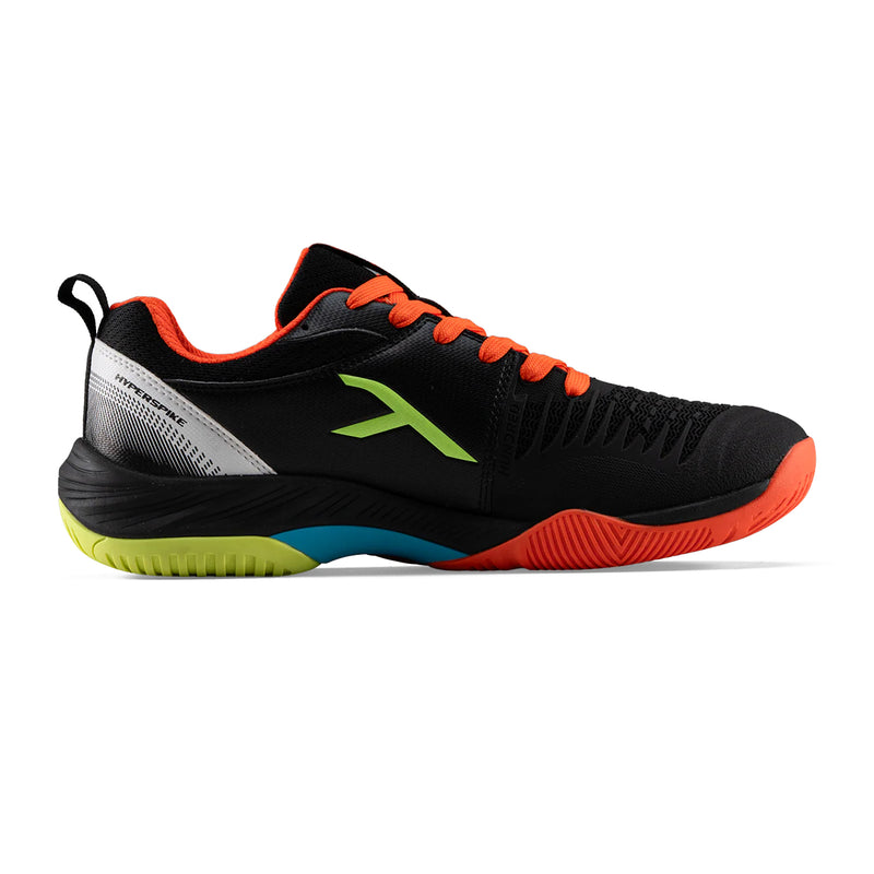 Hundred Hyper Spike Badminton Shoes (Black/Orange/Lime/Blue) 2