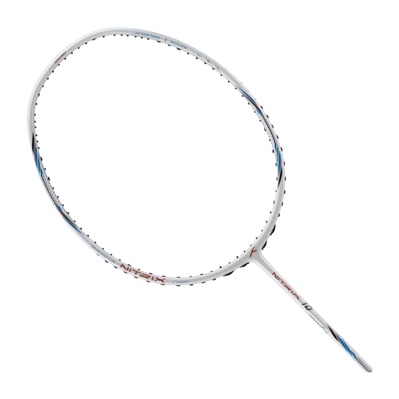 Hundred Nitrix 10 Badminton Racket - 4U (Pearl White) 2