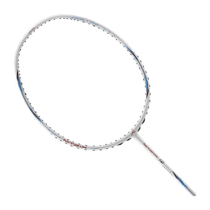 Hundred Nitrix 10 Badminton Racket - 5U (Pearl White) 2