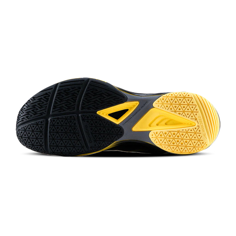 Hundred Phenom Badminton Shoes (Black/Yellow) 6