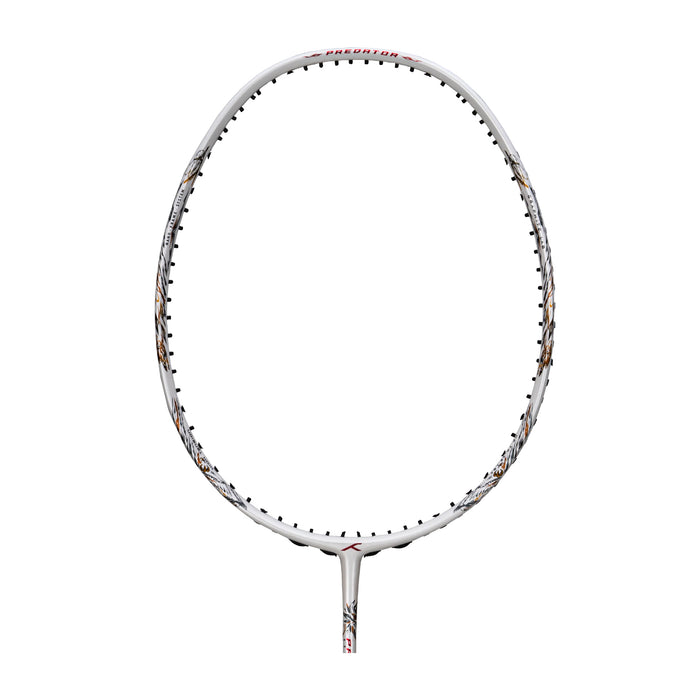 Hundred Predator 79 Extra Strong Badminton Racket (White) 1