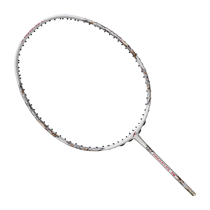 Hundred Predator 79 Extra Strong Badminton Racket (White) 2