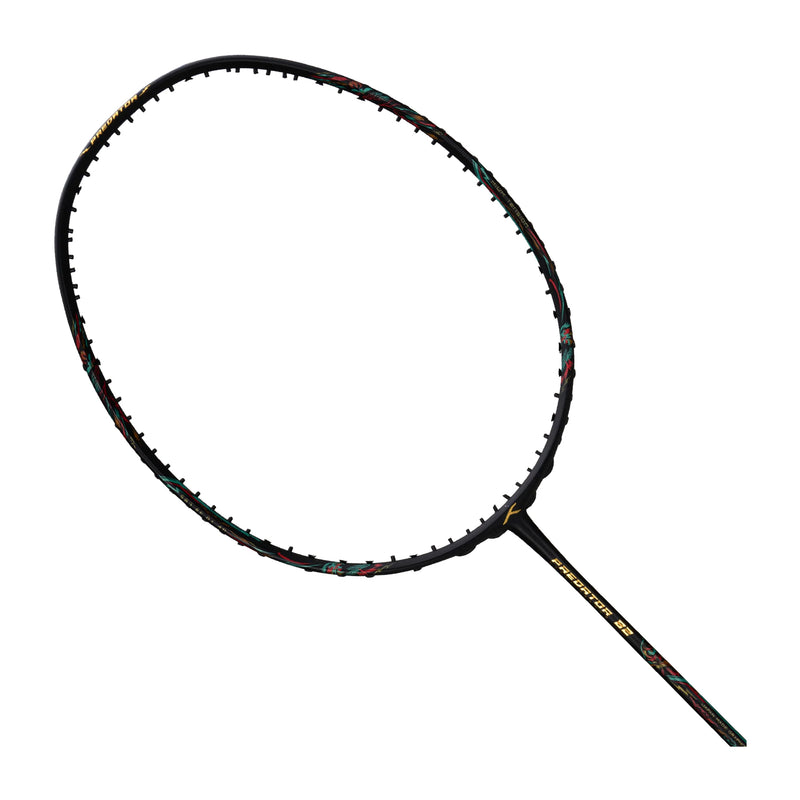 Hundred Predator 82 Extra Strong Badminton Racket (Black) 2