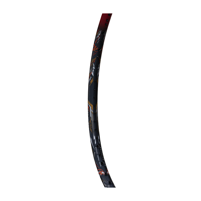 Hundred Predator 82 Extra Strong Badminton Racket (Dark Grey/Red) 4