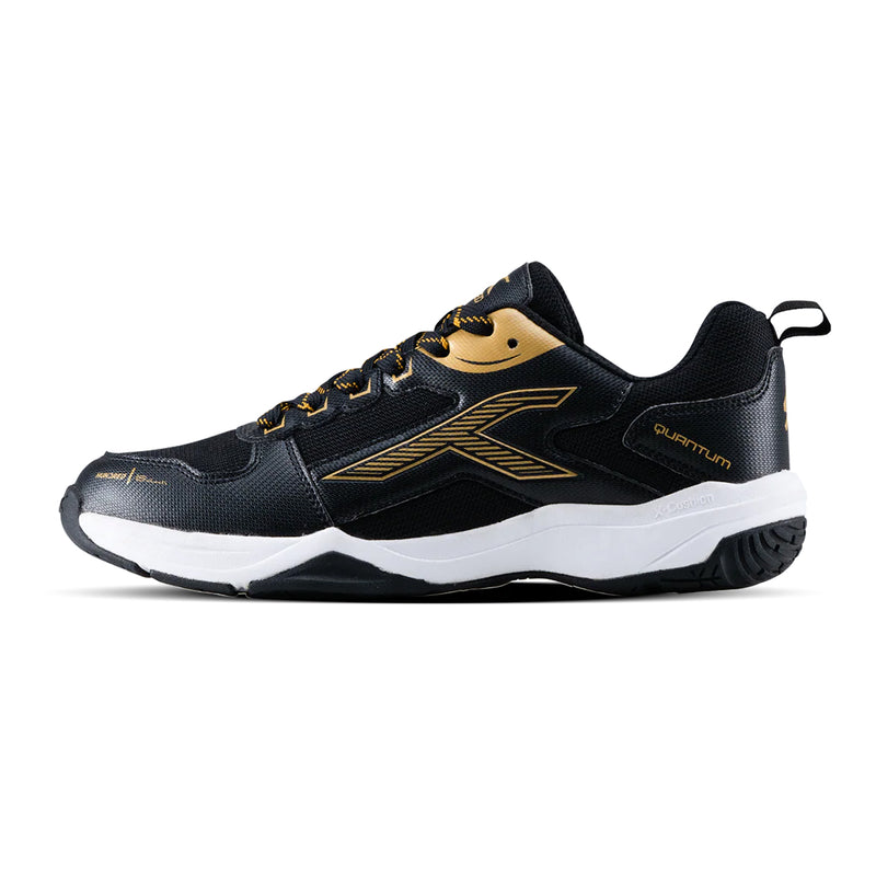 Hundred Quantum Badminton Shoes (Black/Gold) 1