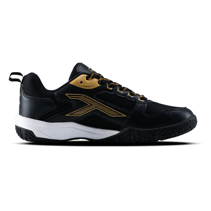 Hundred Quantum Badminton Shoes (Black/Gold) 2