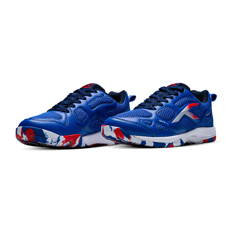 Hundred Raze Pro Badminton Shoes (Blue) 3