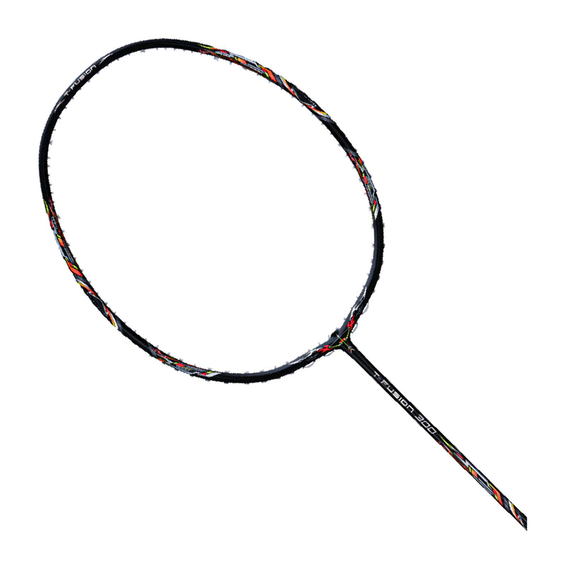 Hundred T-Fusion 300 Badminton Racket - 4U (Black) 2