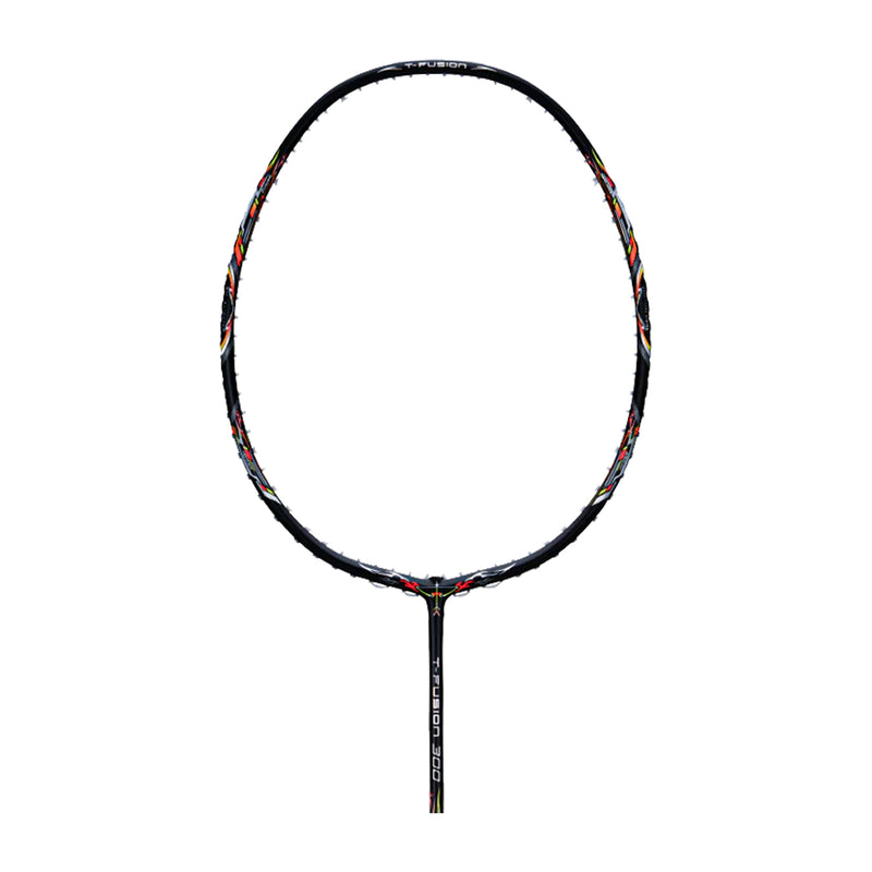 Hundred T-Fusion 300 Badminton Racket - 4U (Black) 1