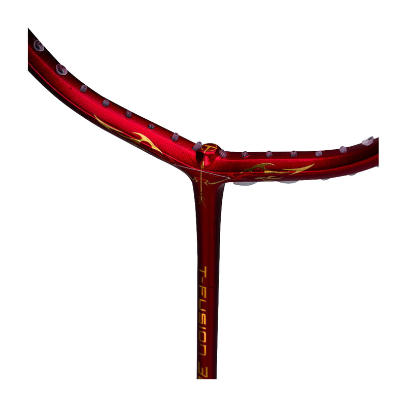 Hundred T-Fusion 300 Badminton Racket - 4U (Red) 4