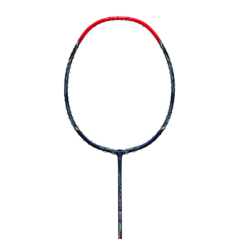 Hundred T-Fusion 300 Badminton Racket - 5U (Navy/Red) 1