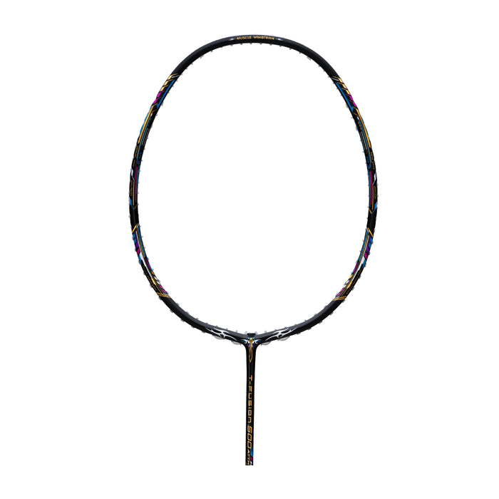 Hundred T-Fusion 500 ATTK Badminton Racket (Black/Charcoal) 1
