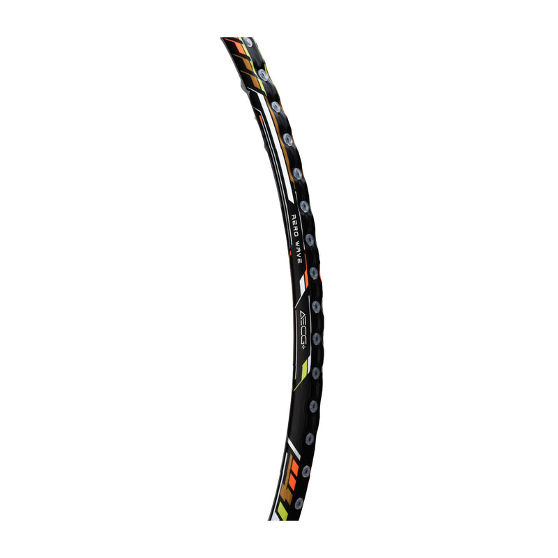 Hundred T-Fusion 500 CTRL Badminton Racket (Black/Red) 4