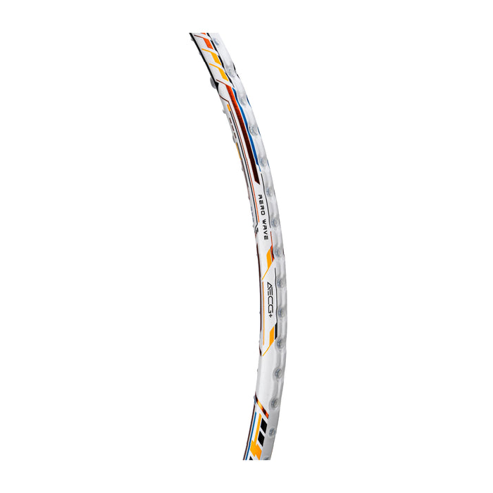 Hundred T-Fusion 500 CTRL Badminton Racket (White/Navy) 4