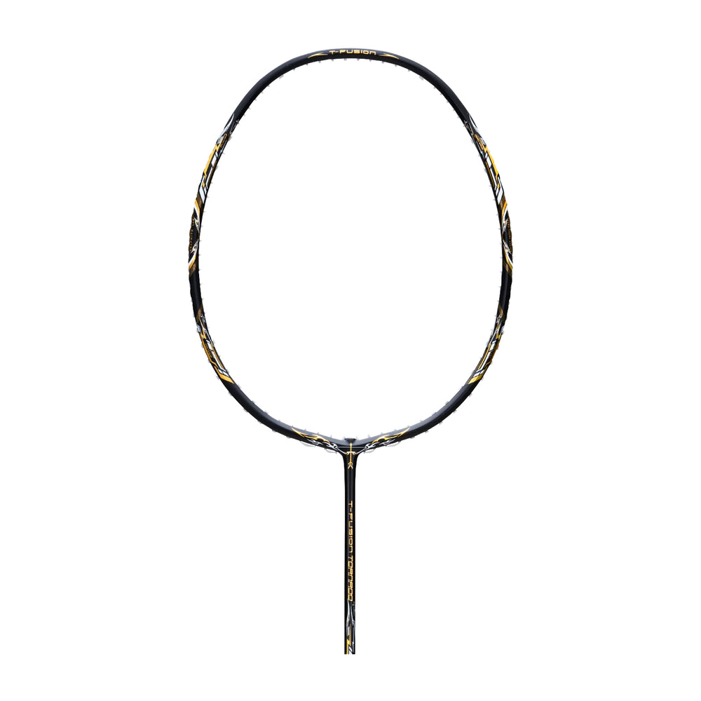 Hundred T-Fusion Tornado Badminton Racket - 4U (Black)