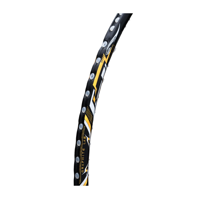 Hundred T-Fusion Tornado Badminton Racket - 4U (Black) 4