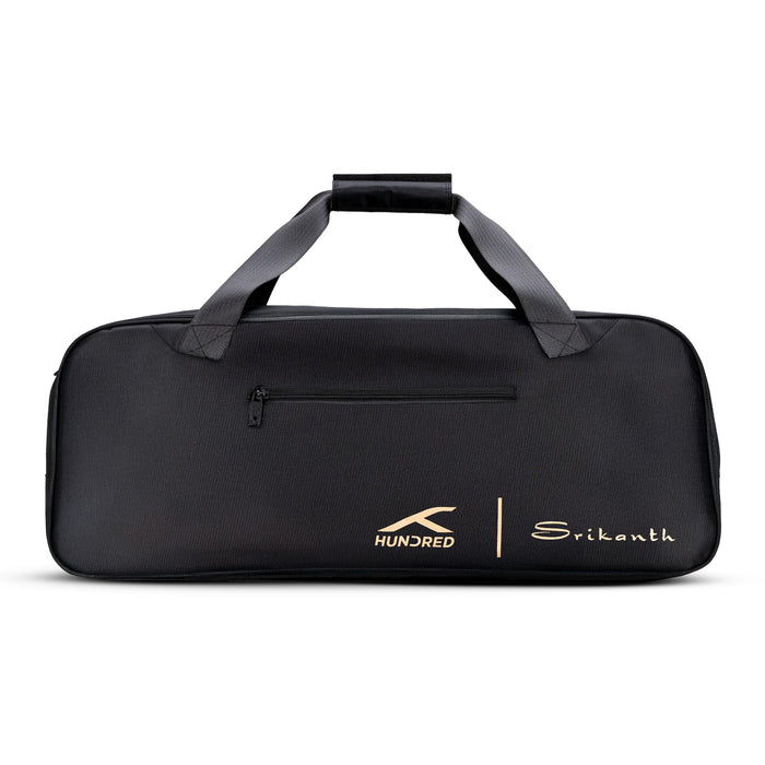 Hundred Titan Badminton Kitbag (Black/Gold) 3