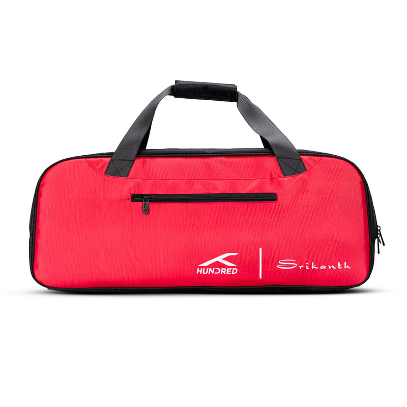 Hundred Titan Badminton Kitbag (Black/Red) 3