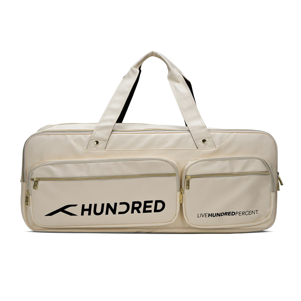 Hundred Utilitarian Badminton Kitbag (Beige)