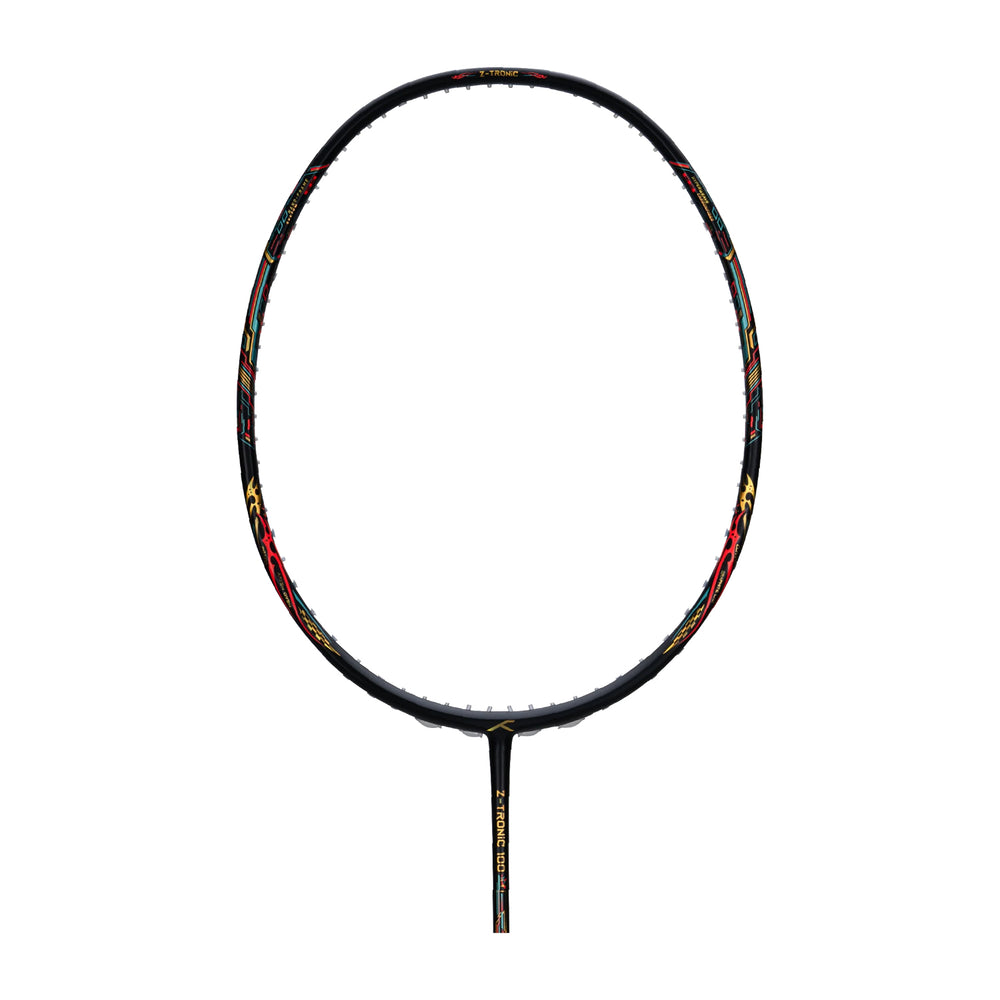 Hundred Z Tronic 100 Badminton Racket (Black/White)
