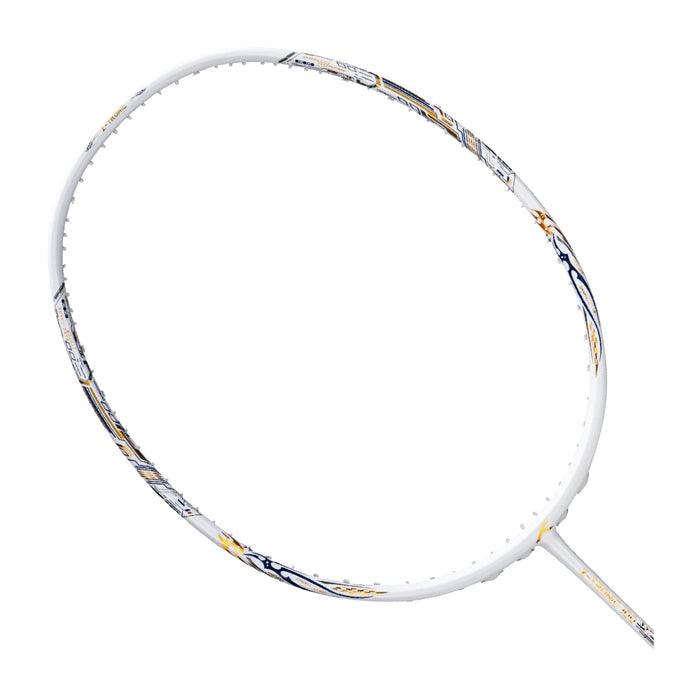 Hundred Z Tronic 100 Badminton Racket (White/Gold) 2