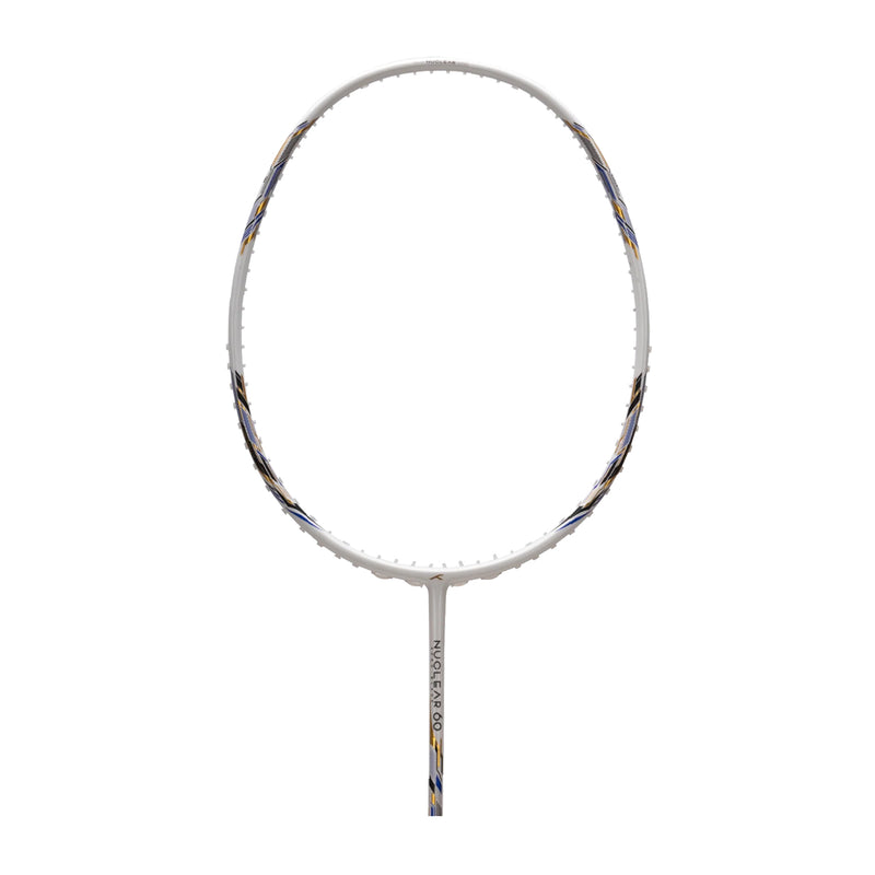Hundred Nuclear 60 Badminton Racket (White/Blue/Black) 1