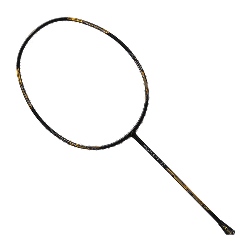 Hundred Nuclear 72 Badminton Racket (Black/Gold/Grey) 2