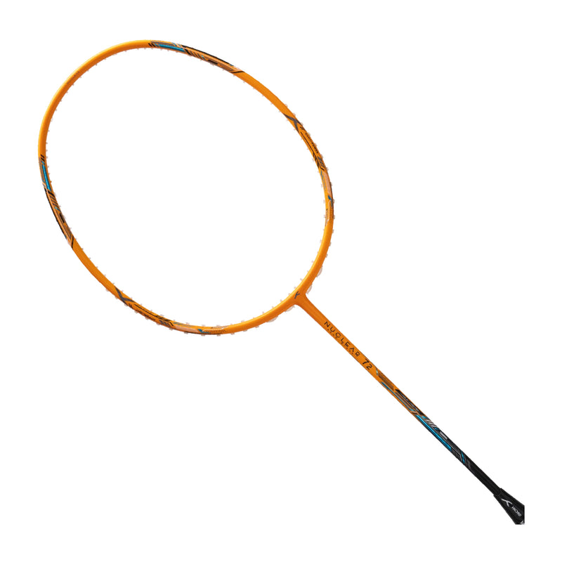 Hundred Nuclear 72 Badminton Racket (Orange/Black/Blue) 2