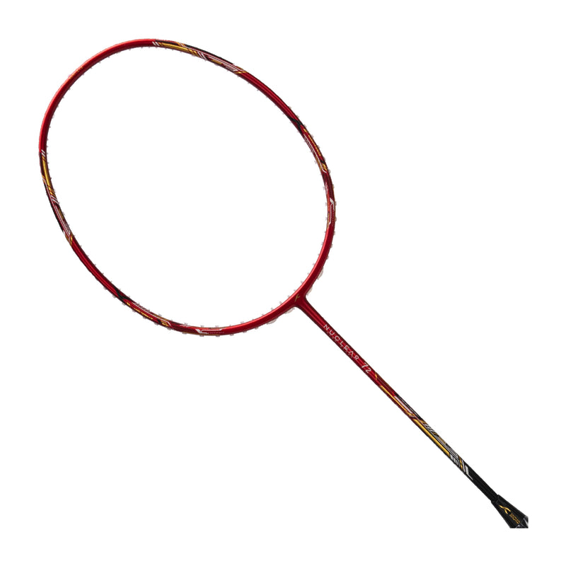 Hundred Nuclear 72 Badminton Racket (Red/Black/Gold) 2