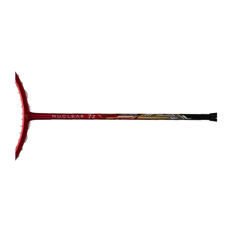 Hundred Nuclear 72 Badminton Racket (Red/Black/Gold) 5
