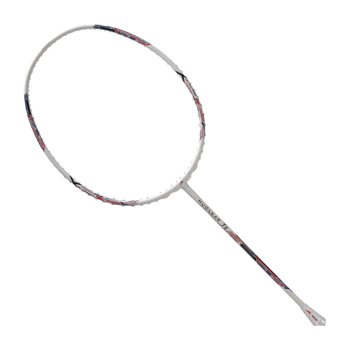 Hundred Nuclear 72 Badminton Racket (White/Red/Black) 2