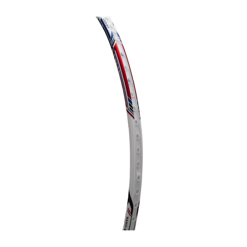 Hundred Nuclear 72 Badminton Racket (White/Red/Black) 4