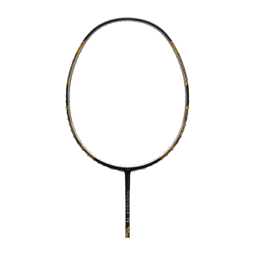Hundred Nuclear 78 Badminton Racket (Black/Gold)
