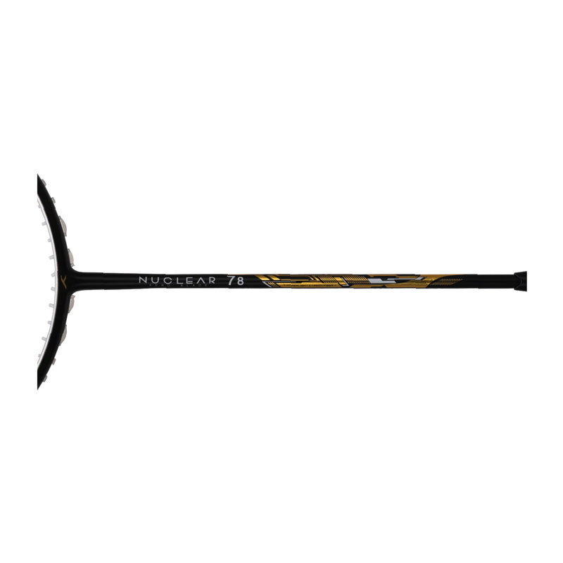 Hundred Nuclear 78 Badminton Racket (Black/Gold) 5